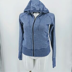 Patagonia zip up sweater with thumb holes